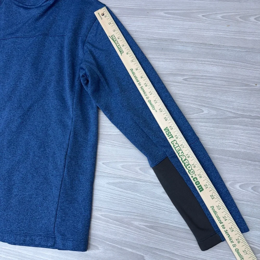 The North Face Canyon Flats Fleece Hoodie Jacket Men's MD Blue NF0A3LHH Full Zip